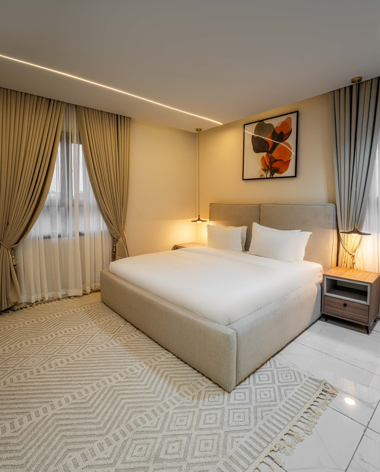 Luxury 3-Bedroom Fully Furnished Apartment